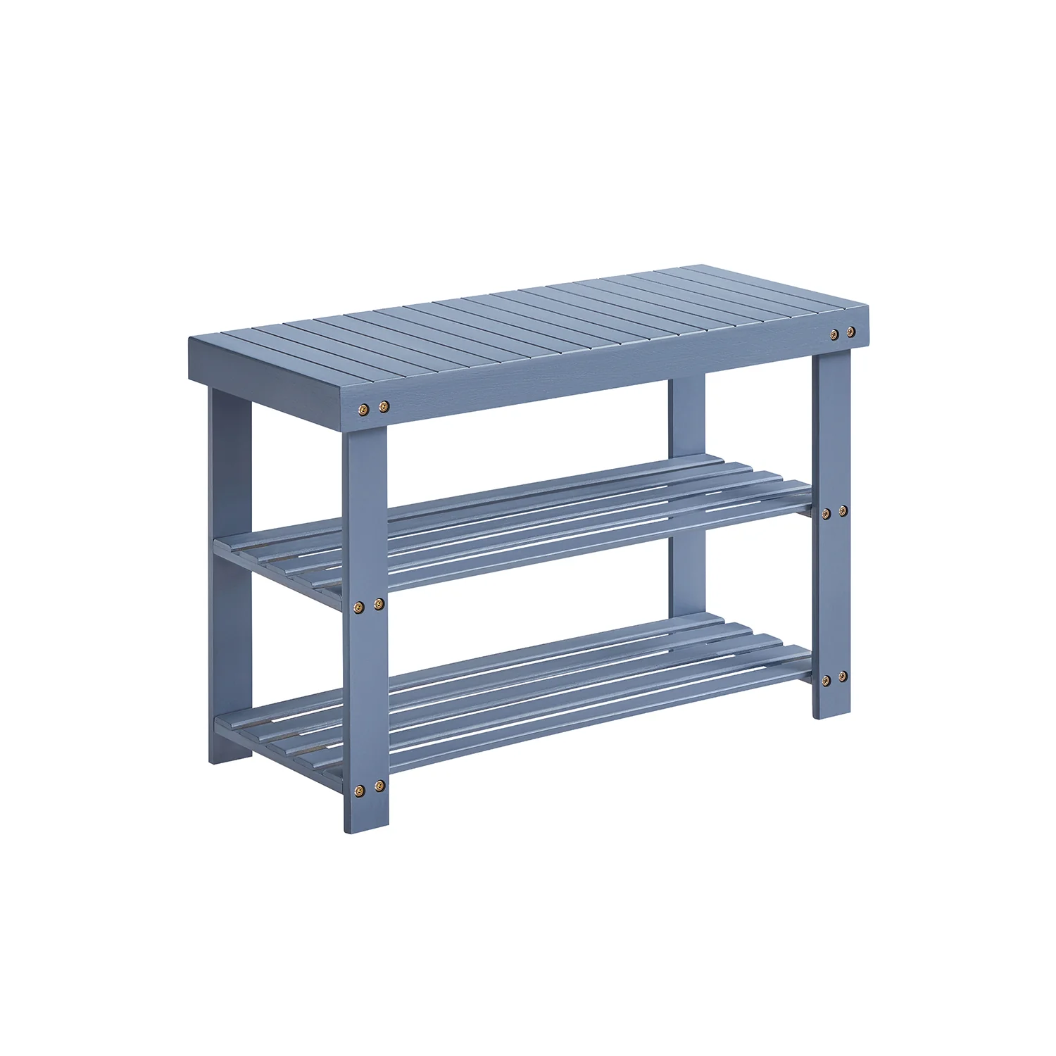 Bamboo Shoe Rack Bench - Image 4