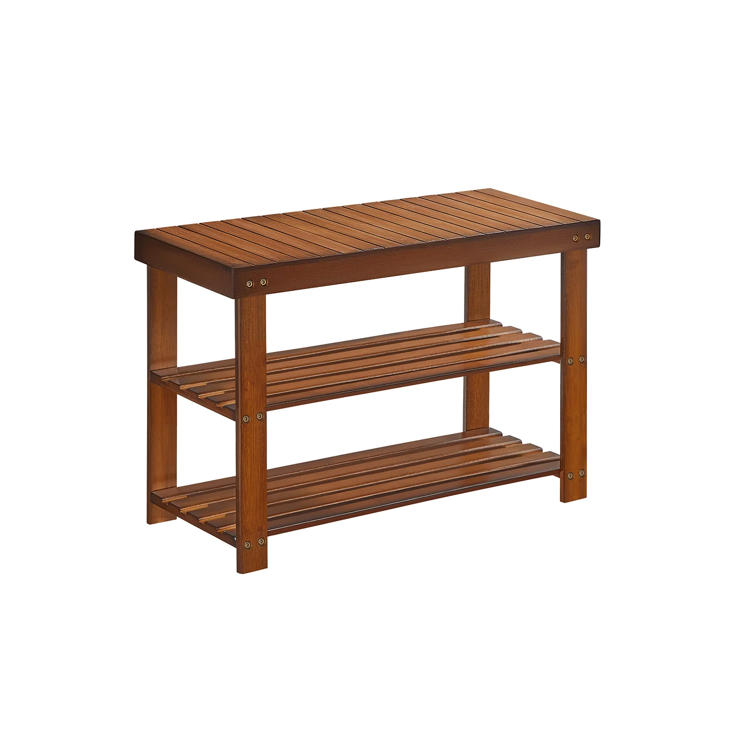 Bamboo Shoe Rack Bench - Image 6
