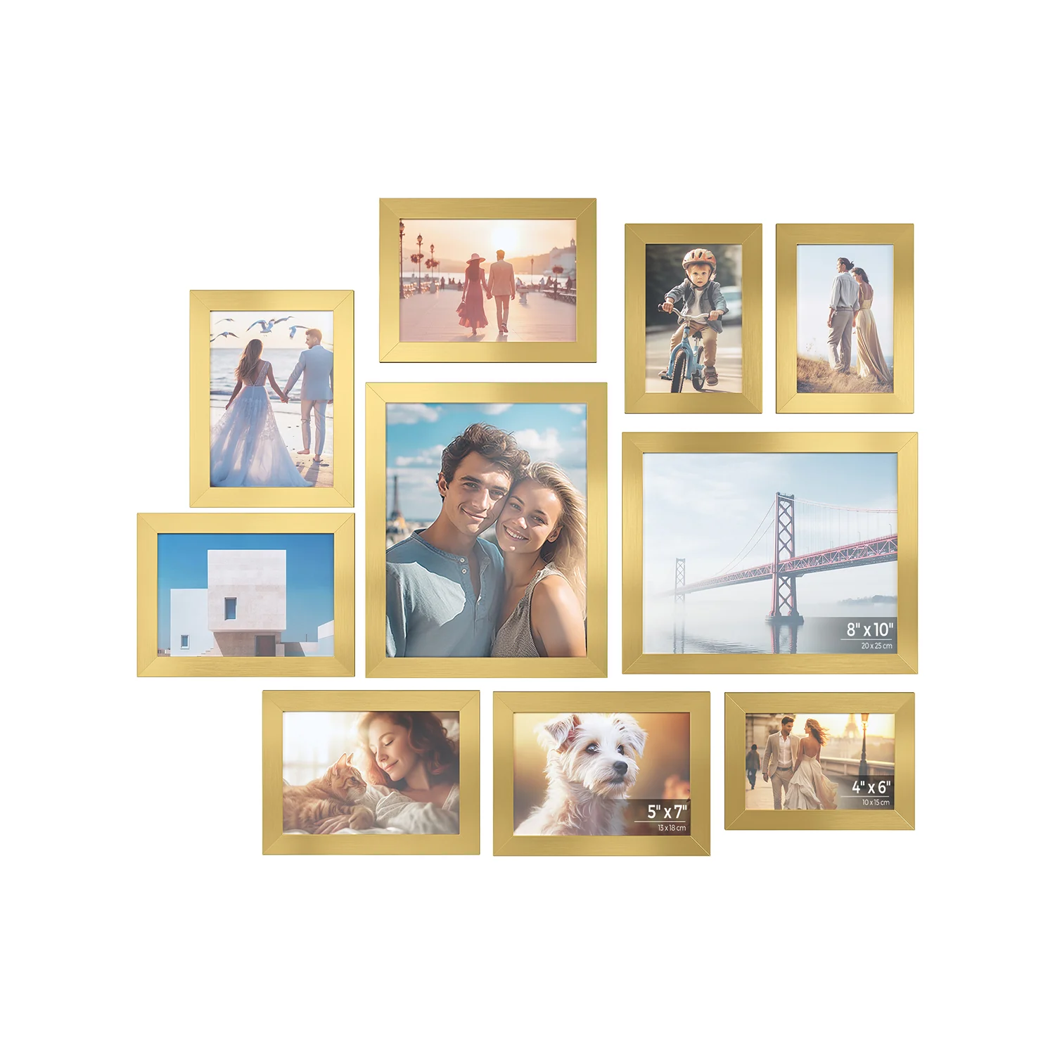 Pictures Frames Set of 10 - Image 4