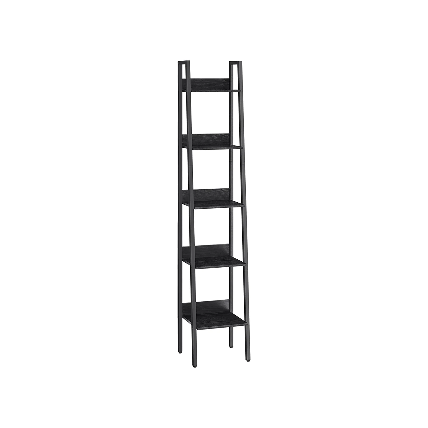 4-Tier Freestanding Ladder Shelf - Image 3