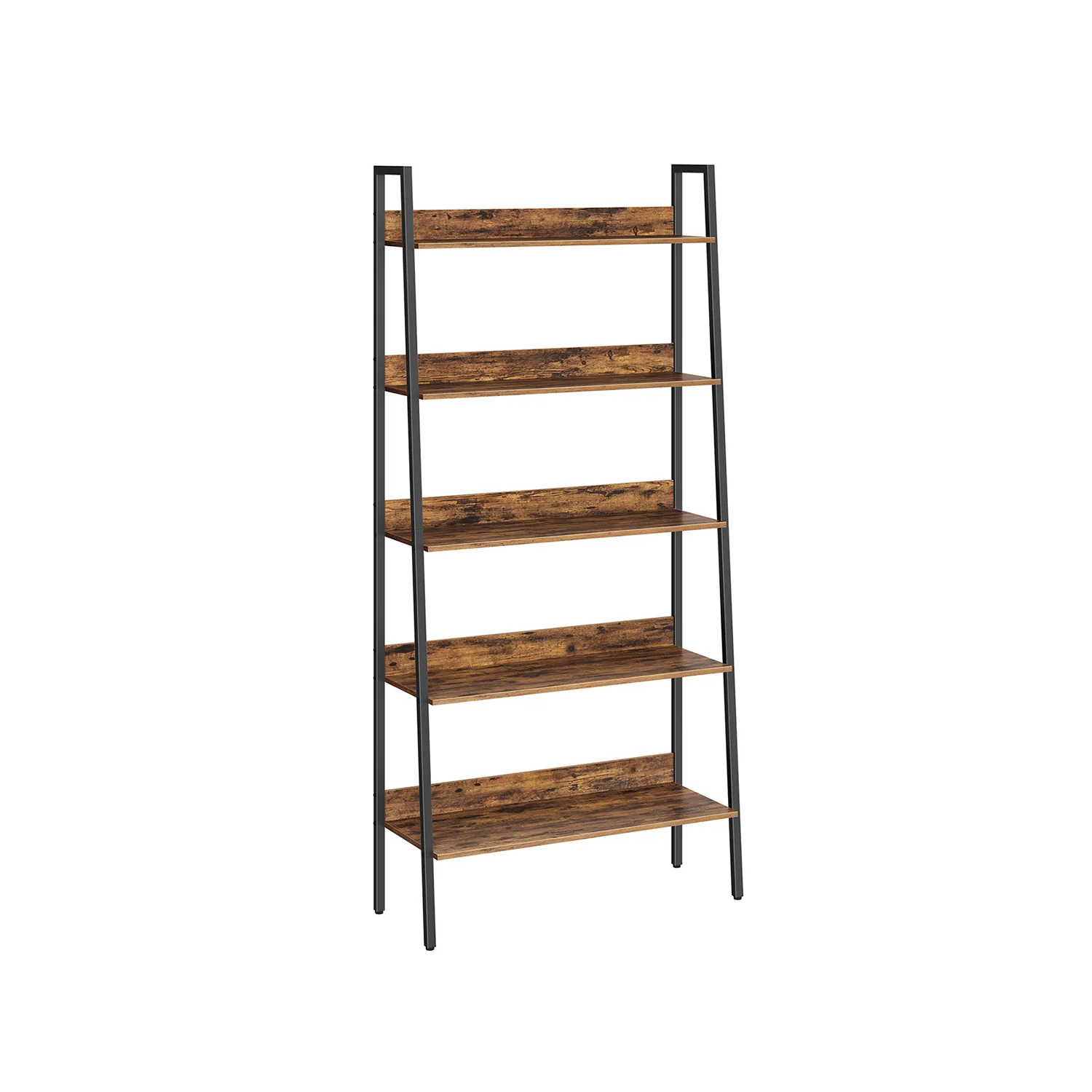 4-Tier Freestanding Ladder Shelf - Image 5