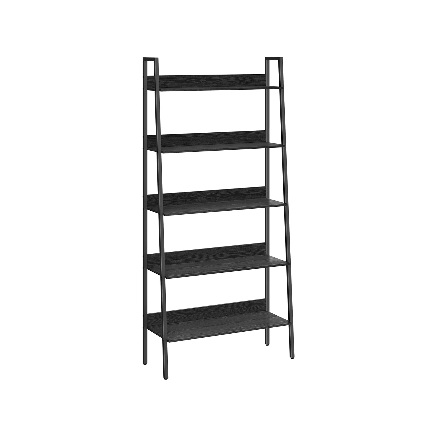 4-Tier Freestanding Ladder Shelf - Image 6