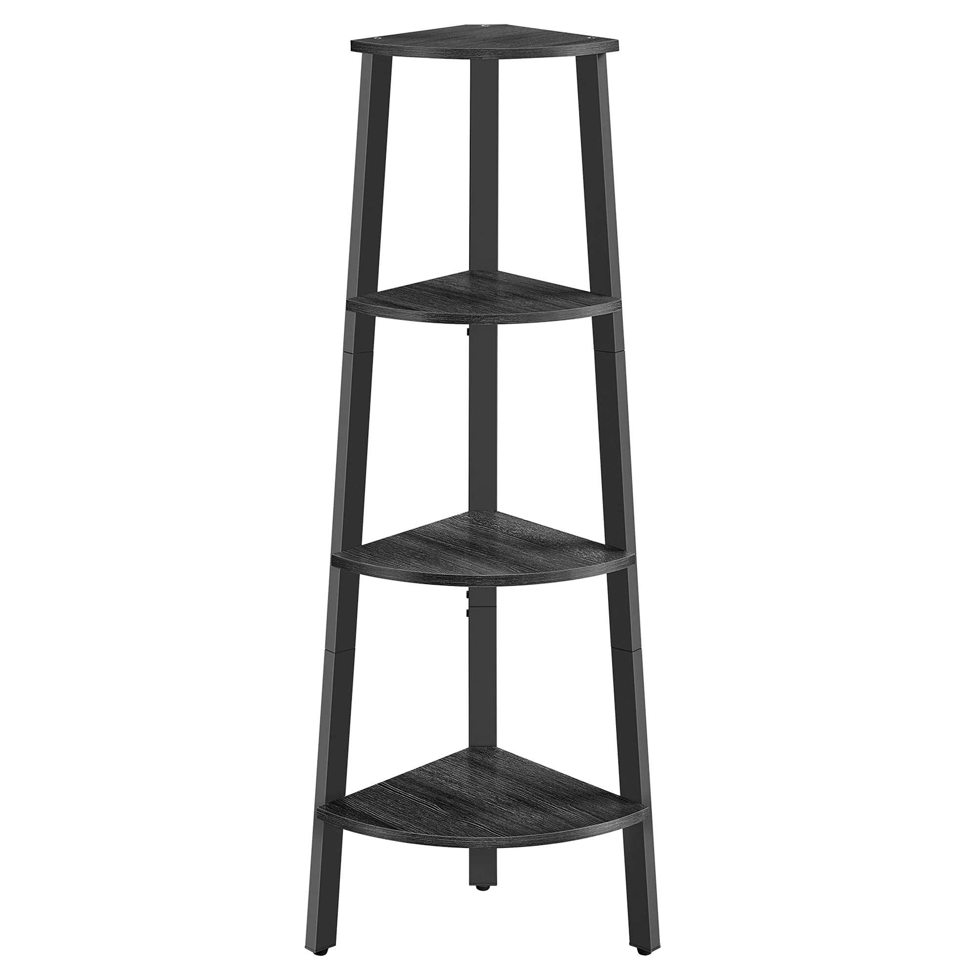 4-Tier Industrial Corner Shelf - Image 3