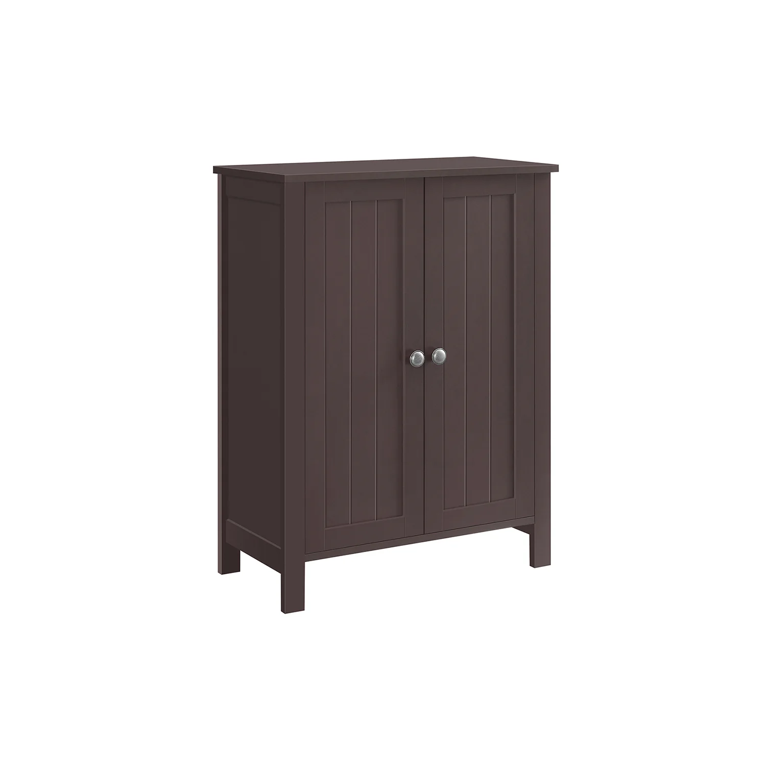 Helan Collection - Bathroom Floor Storage Cabinet with Double Door - Image 3
