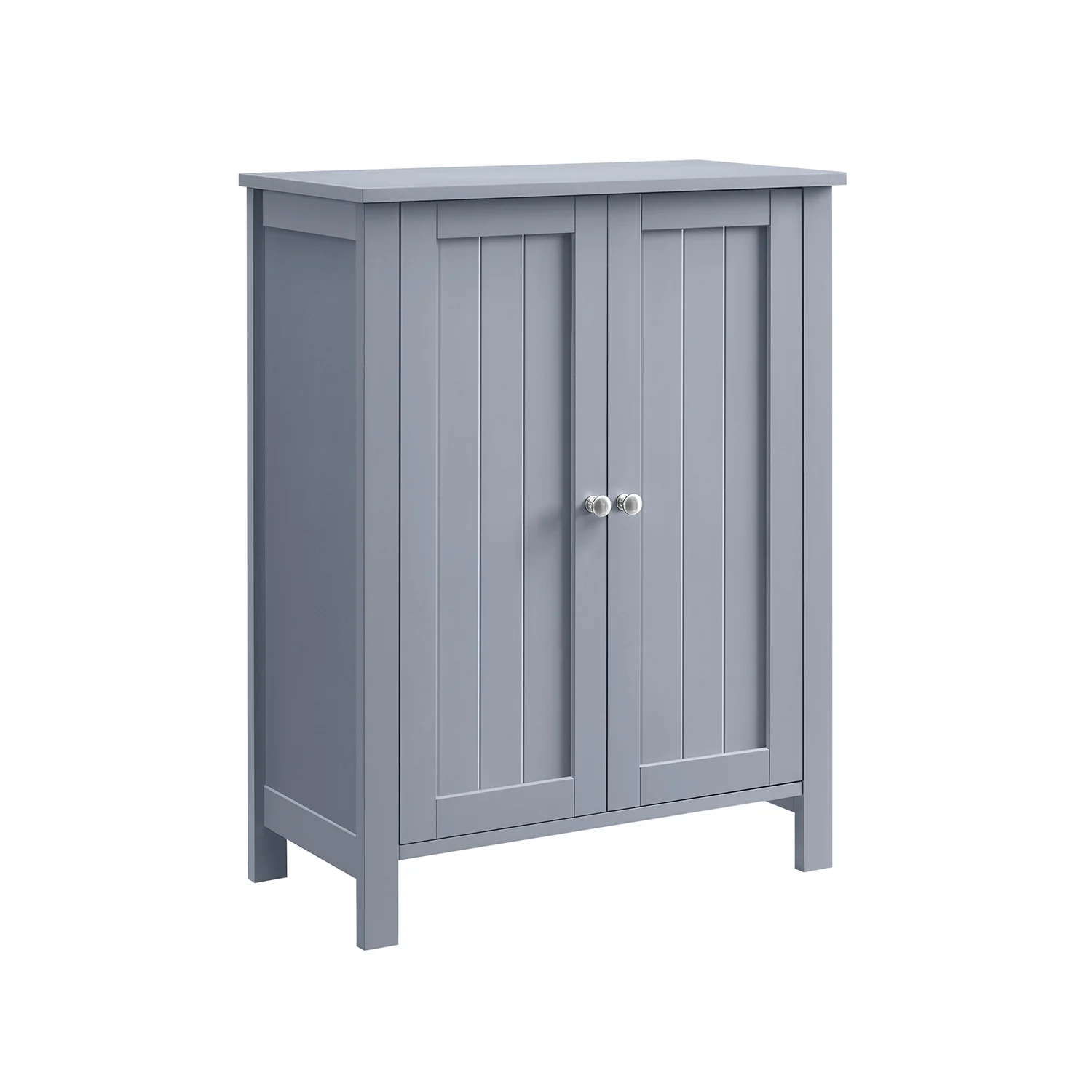 Helan Collection - Bathroom Floor Storage Cabinet with Double Door - Image 5